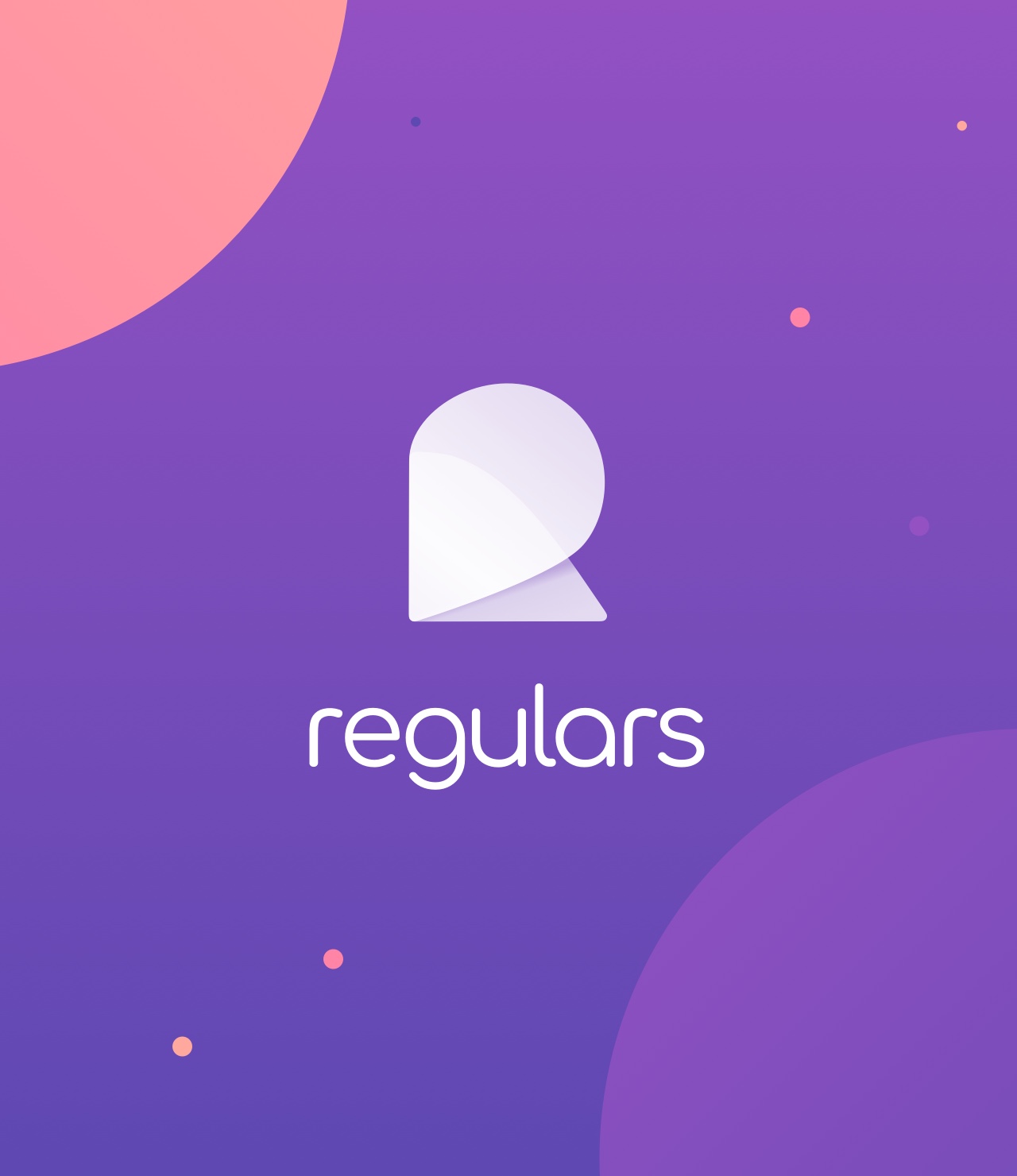 Regulars negative logo